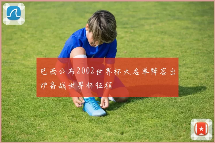 巴西公布2002世界杯大名单阵容出炉备战世界杯征程
