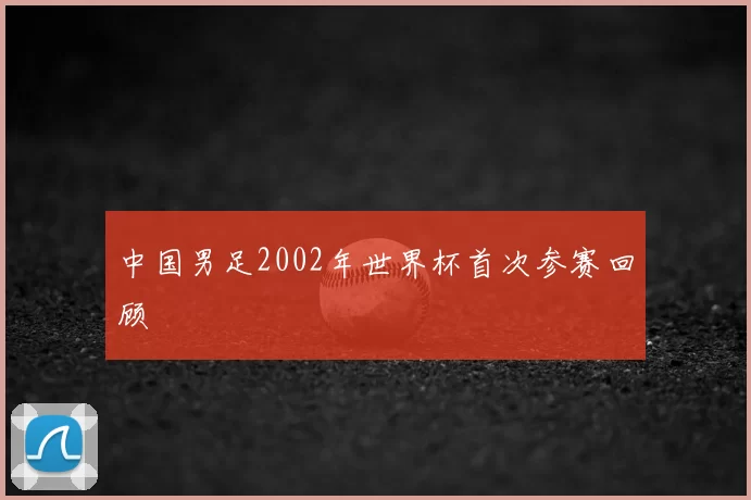 中国男足2002年世界杯首次参赛回顾